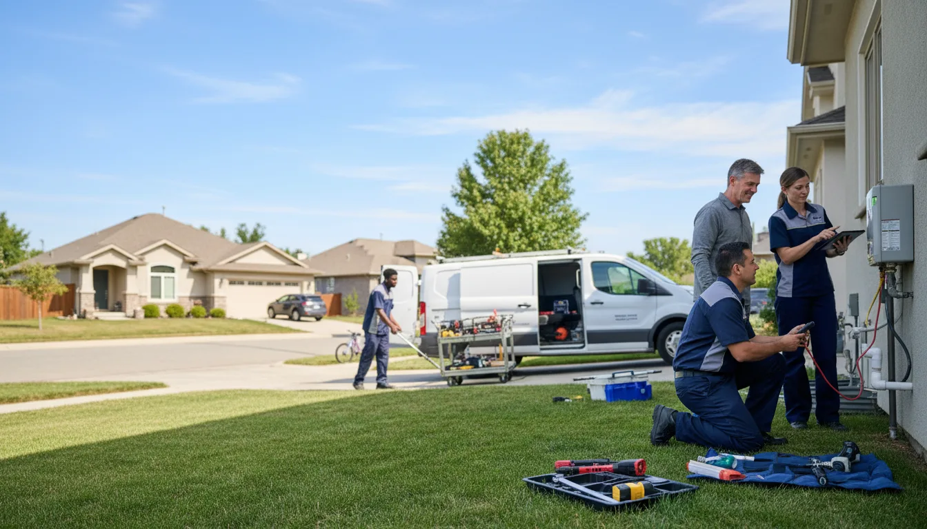 Tankless water heater service in Annapolis, CA